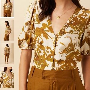 Simona Viscose Twill Blouse